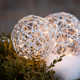 Lighted Hanging Globes; Christmas Ornaments