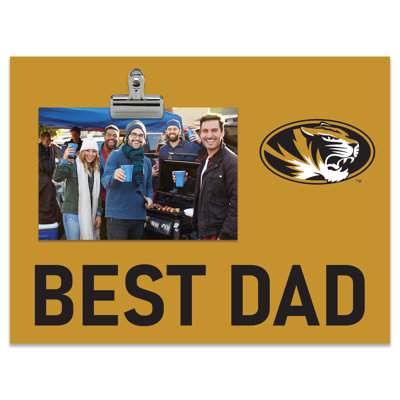 University Of Missouri Bright Line - Best Dad Clip Frame