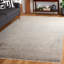 Tapis gris / beige en laine / coton noué à la main Juleidy 801-1492626554