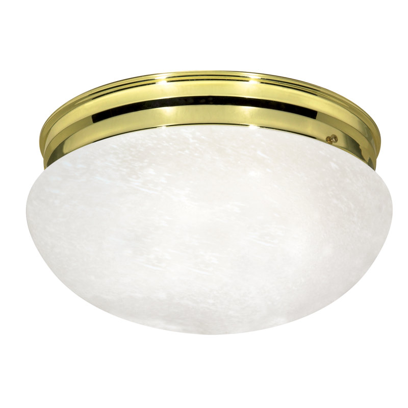 Caesar Glass Flush Mount