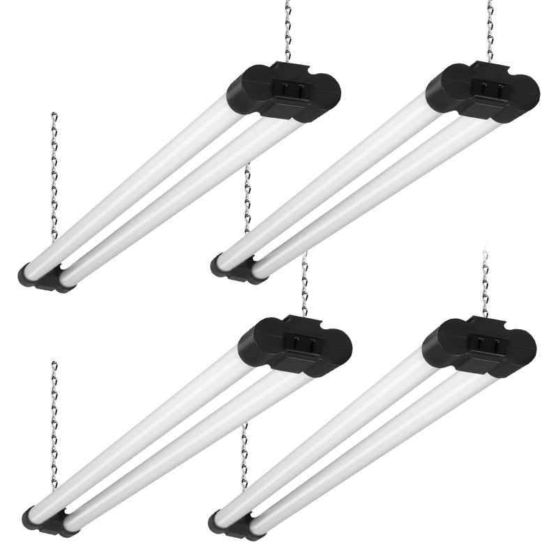 Dimmable Rectangle High Bay Ceiling Light, 4
