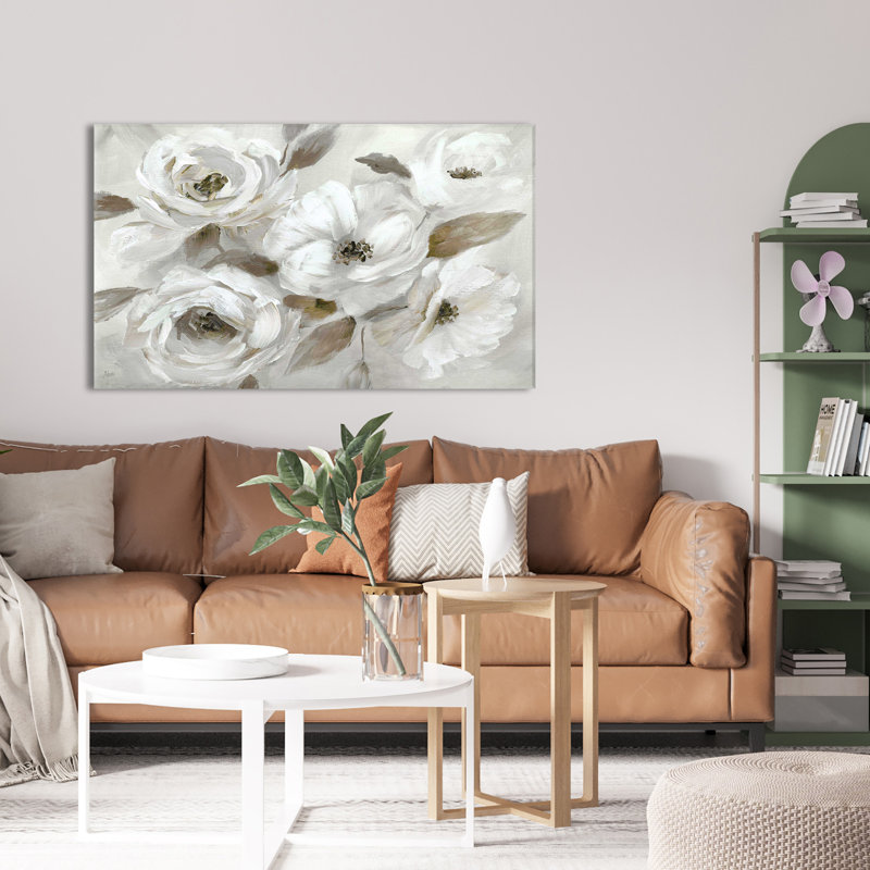 Winter Winter par Nan - Peinture, H 18 po x l 30 po x P 1 po, Toile tendue