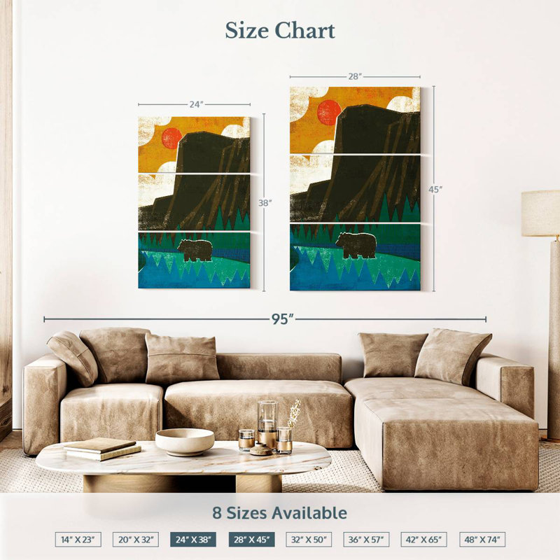 Brampt Big Sky III, 38" H x 24" W