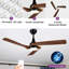 Ventilateur de plafond 52 po avec lumières DEL Caprise-73524314-87858034