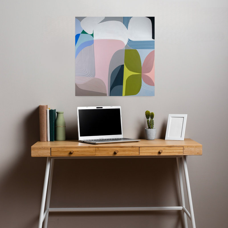 Skyway Abstract Art contemporain, H 18 po x l 18 po