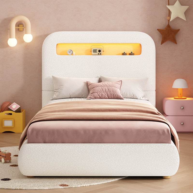 Upholstered Ottoman Storage Bed