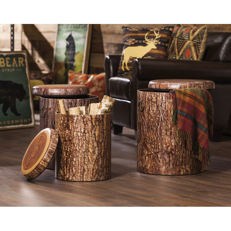 Wellfleet Solid Wood Accent Stool
