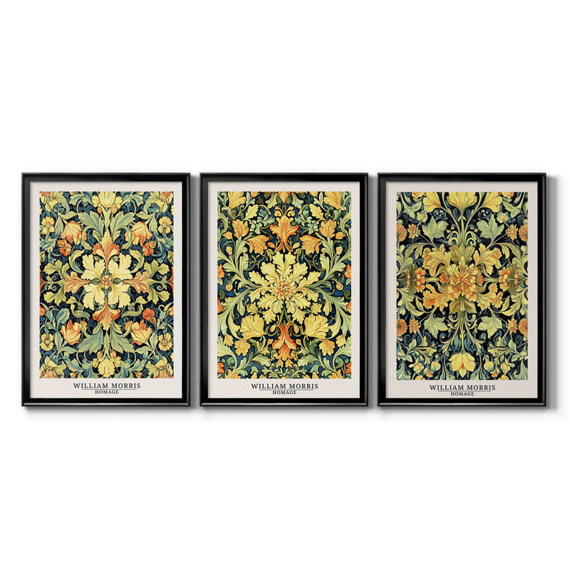 Ensemble de 3 toiles avec châssis sur mesure, encadré sur mesure, avec châssis personnalisé - 3 pièces, H 15 po x l 19 po