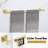 Bathroom Hardware Set - 5 Piece Towel Bar, Toilet Paper Holder, Towel Ring And Robe Hooks - Stainless Steel Wall Mounted Set With Dual Base Design For Enhanced Stability-114389813