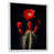 White Floater Framed
