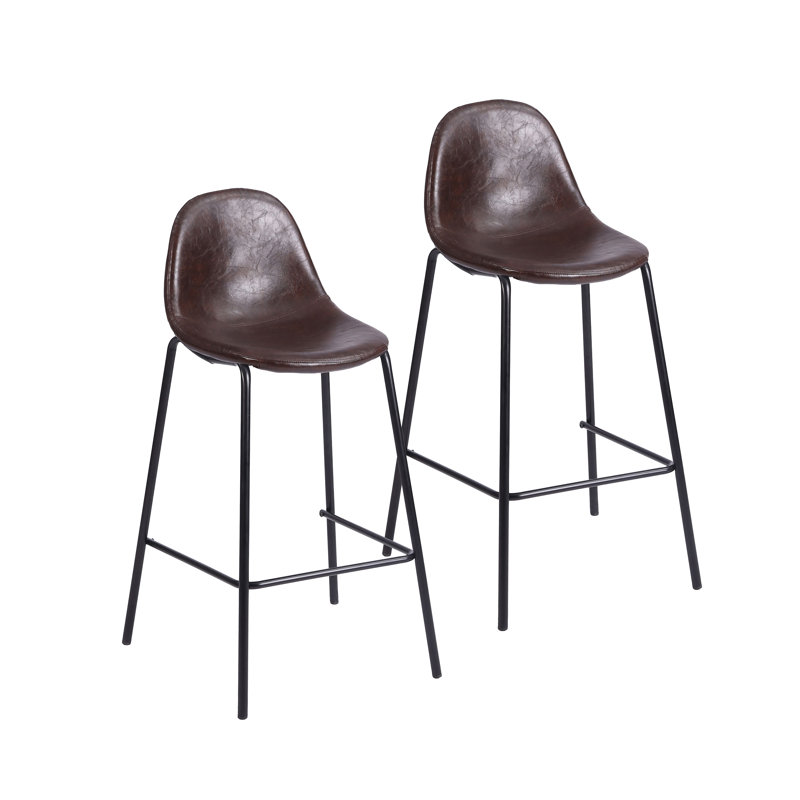 Darby Bar Stool, Brown, Counter Stool (26” Seat Height)