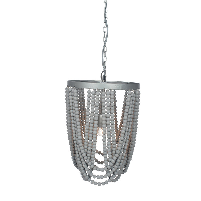 Stanger 1 - Light Grey Urn Pendant