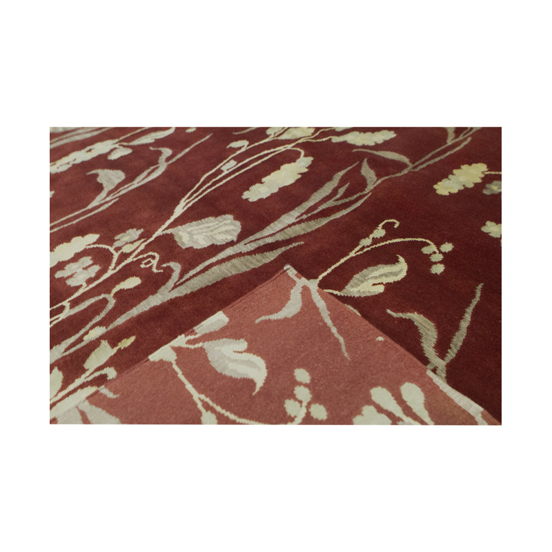 Tapis rouille de haute qualité noué à la main Windsom