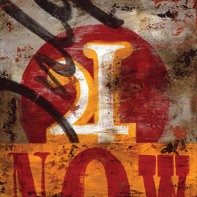 «4: Only for Now» par Rodney White, affiche vintage sur toile tendue
