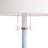 Scala 66'' Silver/Brass Traditional Floor Lamp