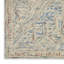 Tapis bleu / beige en laine touffeté à motif abstrait-43967000