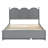 Queen Size Platform Bed With With 2 Big Drawers-1587718730