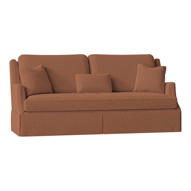 Savannah 87.5'' Slipcovered Sofa, Perigold Pierson Copper