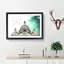 Birds Above Sacre Coeur Paris Painting - Single Picture Frame Print on MDF-56633746-56633749