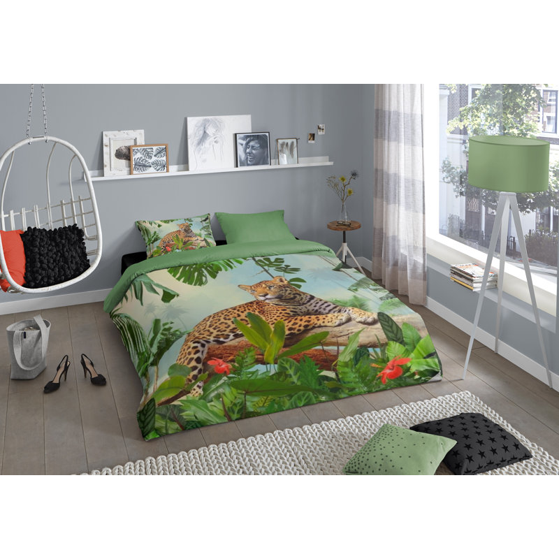 Floral Duvet Cover Set with Pillowcases