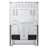 LG 6.3 cu. ft. Electric Single Smart Oven Range with Air Fry, ProBake Convection and Instaview, and Premium Handle-124083312-124083310