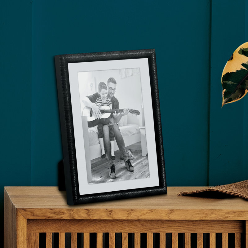 Ensemble de cadres photo en bois, Gris, 5 po x 7 po, 8 po x 10 po