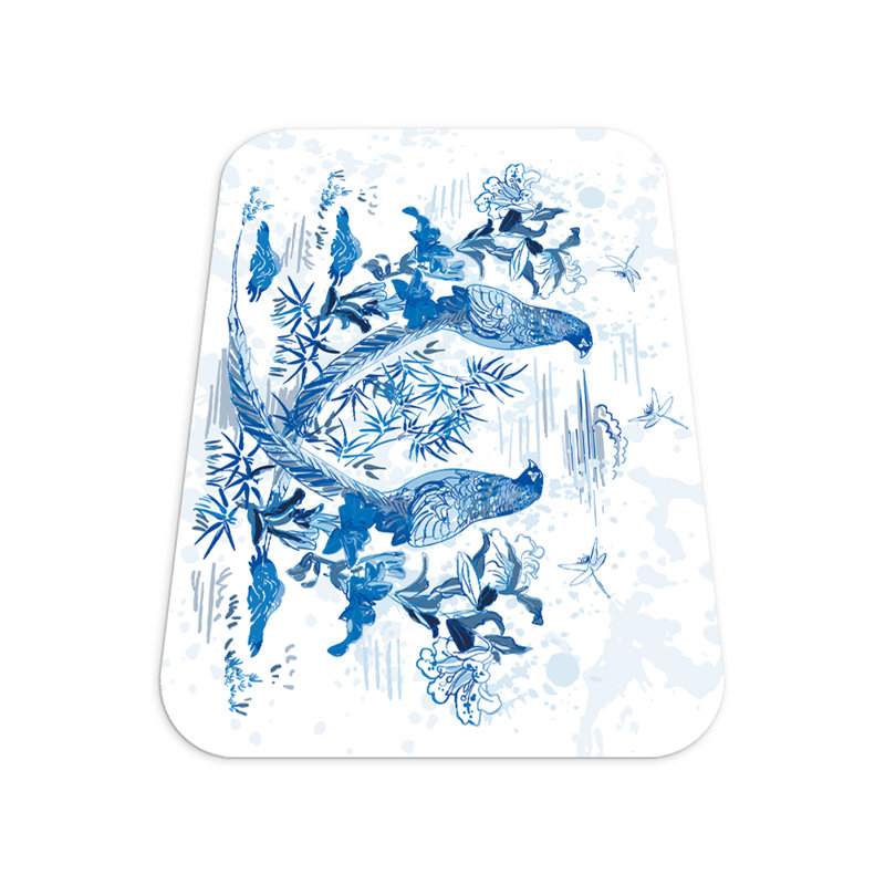 Nathion Hard Floor Rectangular Chair Mat, 90 x 120cm
