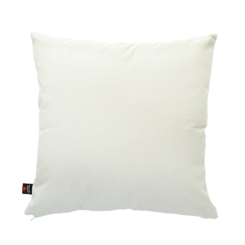 Alvaro Square Throw Cushion, 28 x 28cm, White