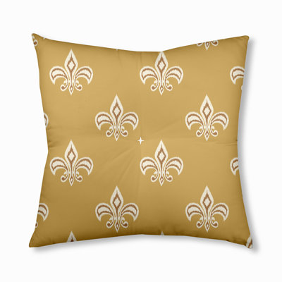 Floral Reversible Throw Pillow