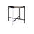 Colson Black Finish End Table