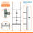 Machrus Upper Bounce 42" Trampoline Ladder 3 Steps