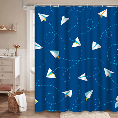 Rideau de douche Origami