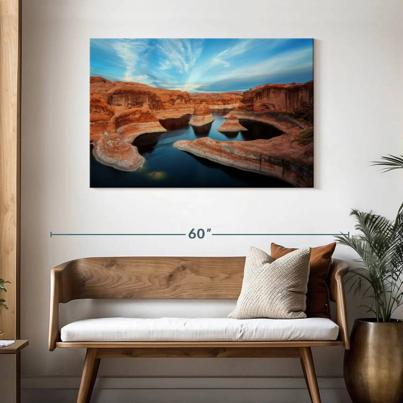 Serene Reflection Canyon