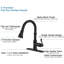 KIKO HOME Pull Down Kitchen Faucet-58969801
