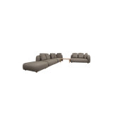 Capture Corner Sofa W/Table & Chaise Lounge