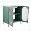 Meuble-lavabo autoportant de 30 pouces avec lavabo, porte en acrylique durable et pieds réglables pour un confort et une protection accrus.-265522665