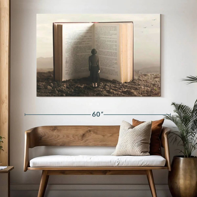 Kerner Reading Book, 34" H x 51" W