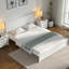 Norlina Solid Wood Bed with Mattress-1523435876