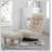 Ergonomic Single Reclining Chair With Memory Foam And 360-Degree Swivel Base For Ultimate Comfort And Relaxation