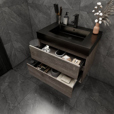 Golitz 29.5'' Single Bathroom Vanity with Stainless Steel Top