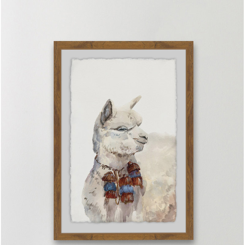 Wink - Single Picture Frame Painting, 91 cm H x 61 cm W