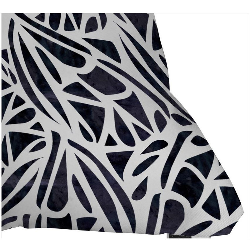 Coussin extérieur, 16 po x 16 po, Noir
