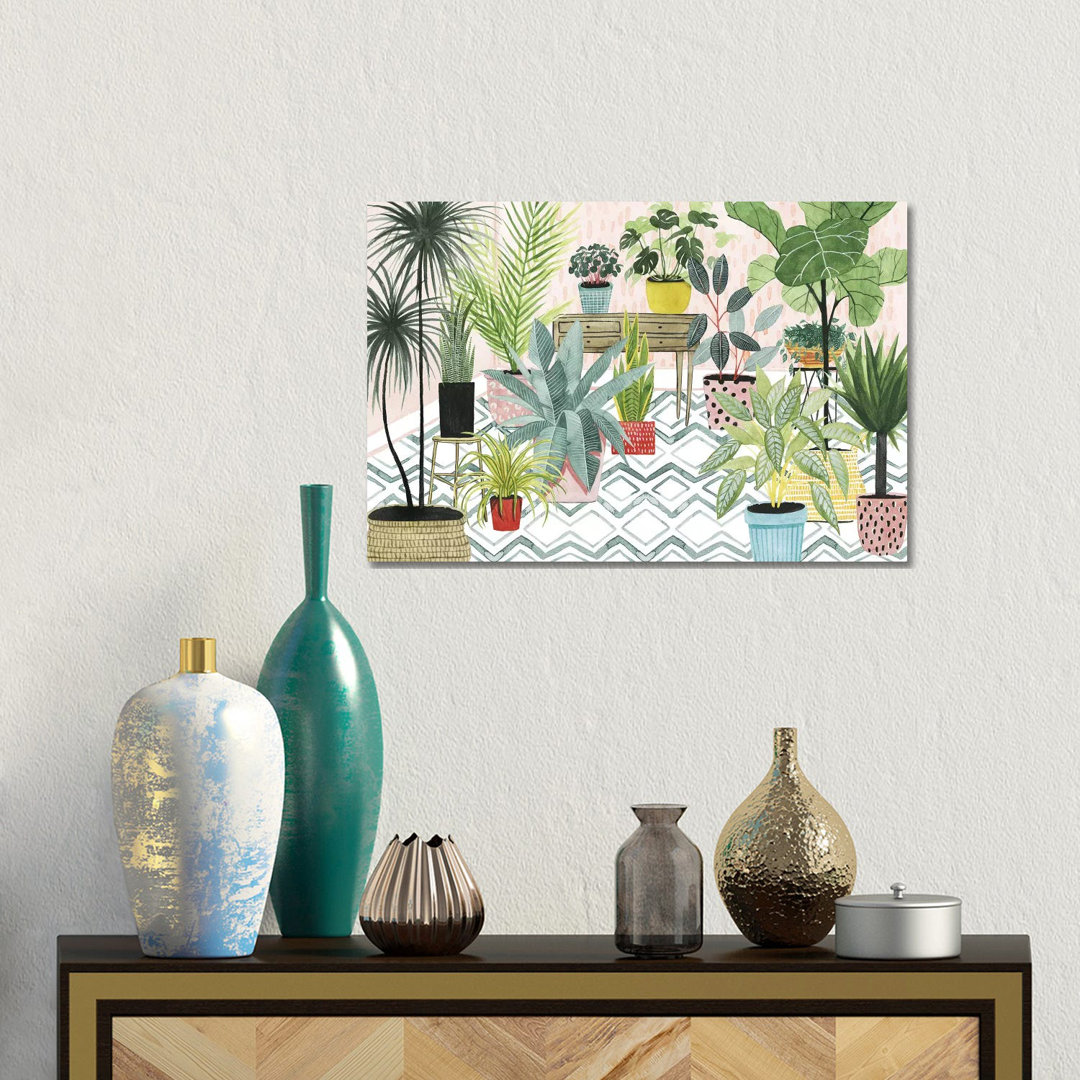 Modern Jungle Collection von Grace Popp - Galerieverpackte Leinwand Giclée auf Leinwand