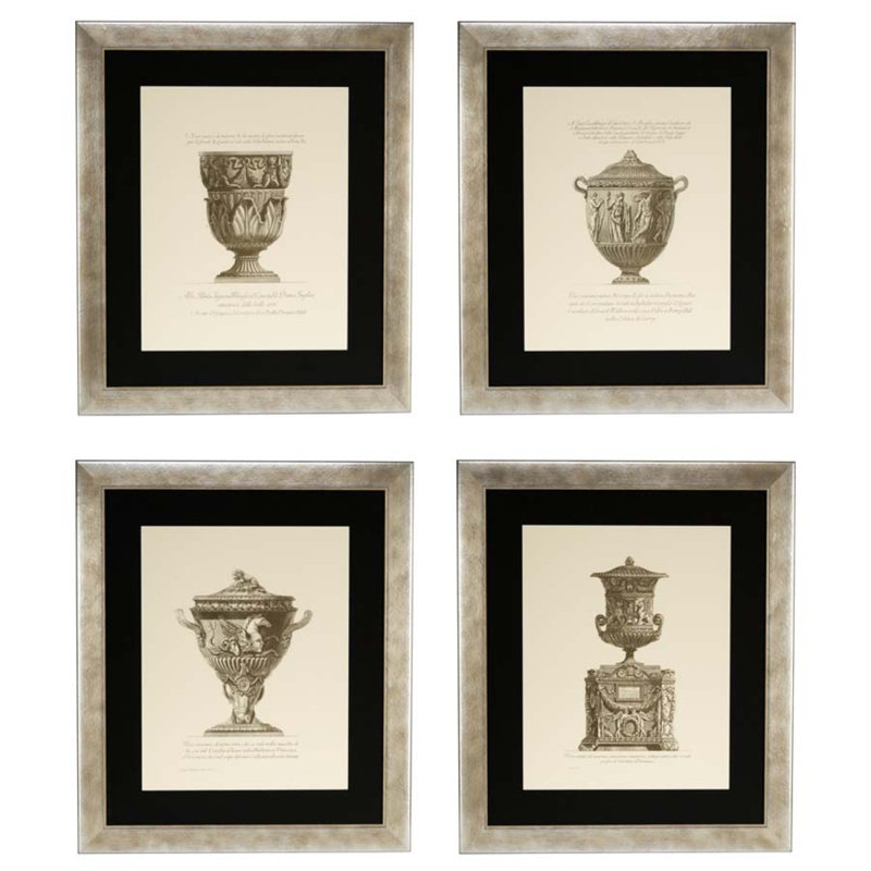 Antique Vases Print by Giovanni Battista