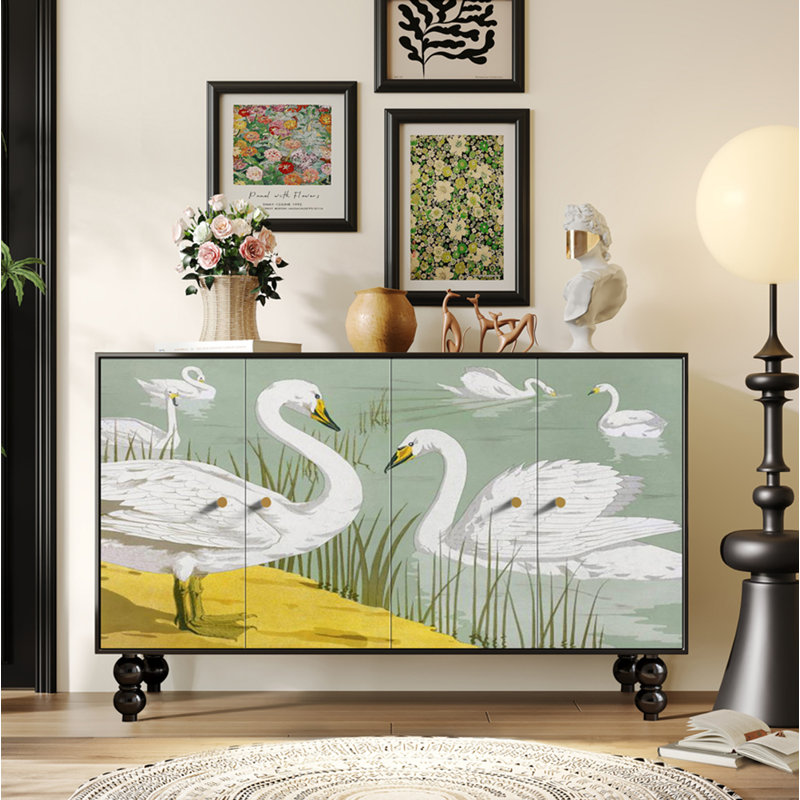 59.1in Four-door Sideboard Cabinet