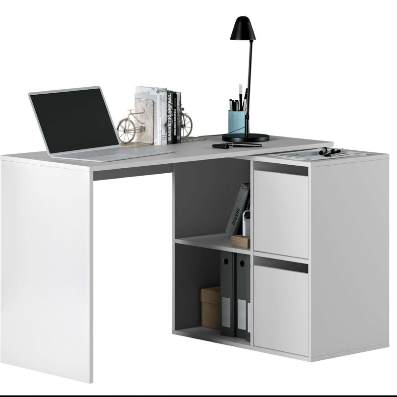 Nehemiyah Solid Wood Computer Desk