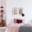 "Pink Umbrellas on Beach", ensemble de 2 reproductions encadrées sous verre, design par Annabelle Hall-1739797157-1739797158