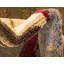 Tapis contemporain Trejo couleur vin carré-1469208200