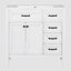 Jabe 35.98'' Single Bathroom Vanity with Ceramic Top-1308342182