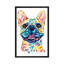 Fawn French Bulldog - Frenchie 1 Piece Wall Art on Canvas-63929941-63929945